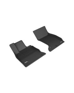 3D MAXpider 2018-2020 Kia Stinger Rwd Kagu 1st Row Floormat - Black - L1KA04611509