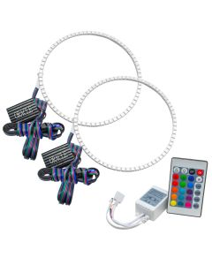 Oracle Jeep Wrangler 07-17 Halo Kit - ColorSHIFT w/ Simple Controller - 2665-504