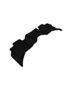 3D MAXpider 2009-2020 Dodge Ram 1500 Quad Cab Kagu 2nd Row Floormats - Black - L1DG01821509