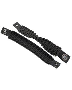 Fishbone Offroad 97-06 Jeep Wrangler Paracord Door Handles - Black - FB55285