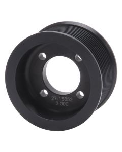 Edelbrock Pulley Supercharger Enforcer 10 Rib 3In Black - 15852