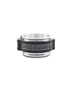 Vibrant 3in O.D. Aluminized HD 2.0 Clamp Assembly - Anodized Black - 32516