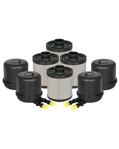 aFe Pro GUARD D2 Fuel Filter 11-17 Ford Diesel Trucks V8 6.7L (td) (4 Pack) - 44-FF014-MB
