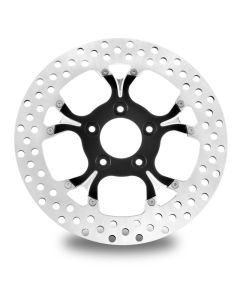 Performance Machine Disc/Carr 11.8 Galaxy Fr Left - Contrast Cut Platinum - 0133-1800GALLS-BMP