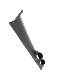 Autometer 92-95 Honda Civic 2dr/HB 52mm Black Dual Pillar Pod - 22410