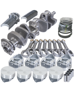 Eagle Chevy 350 3.480in Crank 5.700in I-Beam Rods -7cc Flat Top 4.000in Pistons Rotating Assembly - 13202000