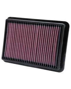 K&N 05-11 Nissan Navara 2.5L L4 10.5in OS Length/7.438in OS Width/1.438in H Replacement Air Filter - 33-2980