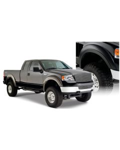 Bushwacker 04-08 Ford F-150 Styleside Extend-A-Fender Style Flares 4pc 66.0/78.0/96.0in Bed - Black - 20915-02