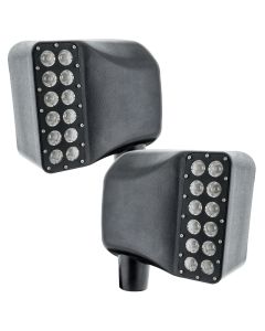 Oracle Jeep Wrangler JK Off-Road Side Mirrors - 6000K - 5751-001