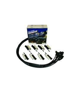 Moroso GM LS Ignition Wire Set - Ultra 40 - Unsleeved - Coil-On - Black - 73828