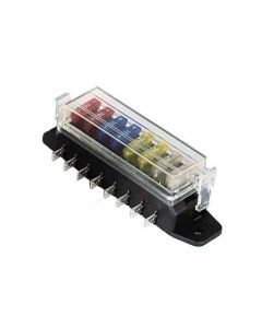 Hella 8-Way Lateral Single Fuse Box - H84960111