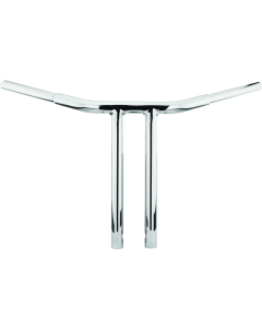 Bikers Choice Throttle By Wire Chrome 14 Inch Straight Tbar Handlebar Custom - 402258