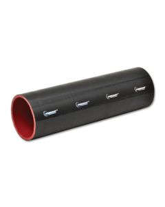 Vibrant 4 Ply Reinforced Silicone Straight Hose Coupling - 2.75in I.D. x 12in long (BLACK) - 27131