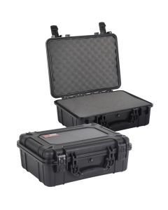 Go Rhino XVenture Gear Hard Case w/Foam - Large 20in. / Lockable / IP67 - Tex. Black - XG201608F