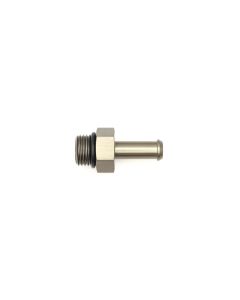 DeatschWerks 6AN ORB Male To 5/16in Barb Fitting (Single Barb - Incl O-Ring) - 6-02-0505