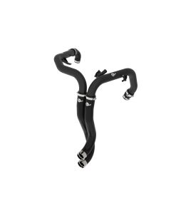 aFe 22-24 Ford Bronco Raptor BladeRunner 2-1/4in Aluminum Hot Charge Pipe Black - 46-20758-B