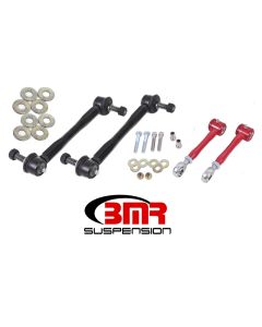 BMR 16-17 6th Gen Camaro Front and Rear Sway Bar End Link Kit - Red - ELK015R