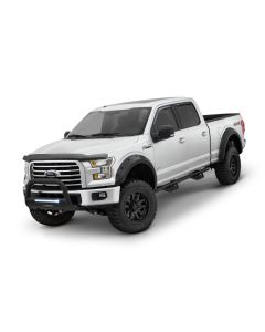 Lund 09-14 Ford F-150 (Ex Raptor) RX-Rivet Style Textured Elite Series Fender Flares - Black (4 Pc.) - RX312T