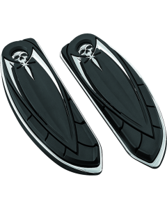 Kuryakyn Zombie Driver Floorboard Cover Chrome - 4566