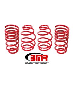 BMR 10-15 5th Gen Camaro V8 Lowering Spring Kit (Set Of 4) - Red - SP022R