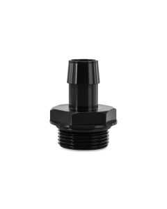 Mishimoto -16ORB to 3/4in. Hose Barb Aluminum Fitting - Black - MMFT-16ORB-34BK