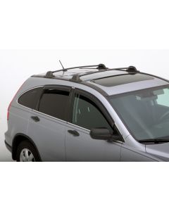AVS 07-11 Honda CR-V Ventvisor Outside Mount Window Deflectors 4pc - Smoke - 94655
