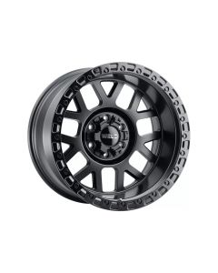 Weld Racing Cinch W104 Wheel 20x9 6x135 | 6x139.7 0mm Satin Black with Gloss Black Ring- WELD-W10409098501
