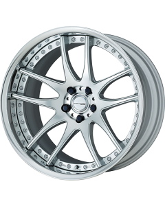 WORK EMOTION CR 3P (BS-BURNING SILVER): 20x9.5 +31 Rdisk 5-114.3 - WCR3P209531RYBS
