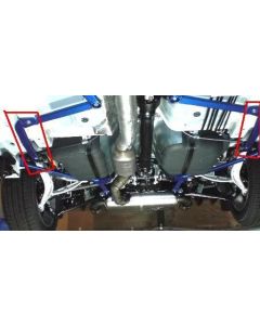 Cusco Power Brace Floor Rear Side CZ4A Evo 10 - 566 492 FR