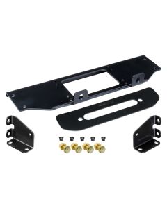 RockJock JL/JT Winch Plate Kit Steel Bumper - RJ-641100-101