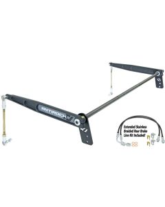 RockJock JK 2D Antirock Sway Bar Kit Rear Bolt-On Forged Arms - CE-9900JKR