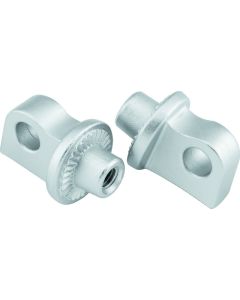 Kuryakyn Splined Peg Adapter Silver - 8899