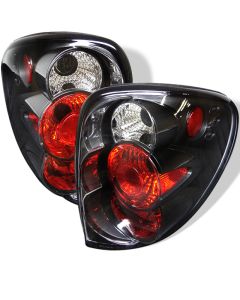 Spyder Dodge Caravan/Grand Caravan 01-07 Euro Style Tail Lights Black ALT-YD-DC01-BK - 5002211