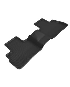 3D Maxpider 20-22 Nissan Sentra Kagu Second Row Floormat - Black - L1NS12121509