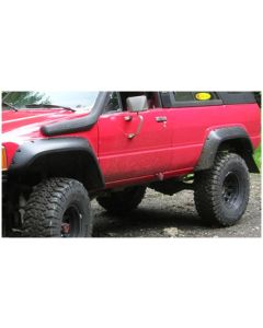 Bushwacker 84-88 Toyota Cutout Style Flares 2pc - Black - 31009-11