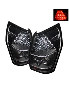 Spyder Dodge Magnum 05-08 LED Tail Lights Black ALT-YD-DMAG05-LED-BK - 5002365