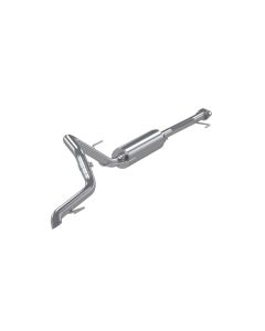 MBRP Aluminized Steel High-Clearance Turn Down Single Rear Exit 2.5" Catback Toyota Land Cruiser Pra - S5343AL