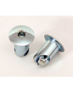 Moroso Quick Fastener - Oval Head - 7/16in x .550in - Steel - 10 Pack - 71362