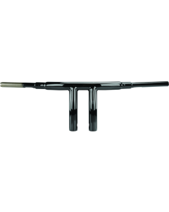 Bikers Choice Throttle By Wire Black 8.5 Inch Pullback 1.5 Inch Fat Riser Tbar Handlebar Custom - 402251