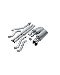 Corsa 1996-1996 Chevrolet Corvette C4 5.7L V8 LT4 Polished Sport Cat-Back Exhaust - 14118