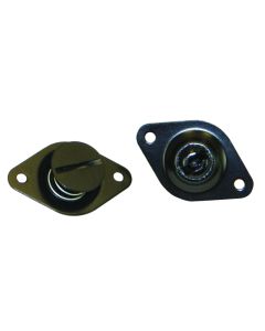 Moroso Quick Fastener - Self Ejecting - 7/16in x .500in - Steel - Black - 10 Pack - 71372