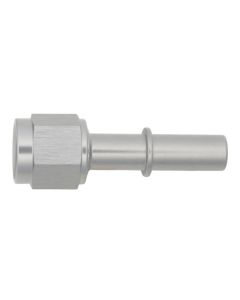 DeatschWerks 6AN Female Flare Swivel to 3/8in Male EFI Quick Disconnect - Anodized DW Titanium - 6-02-0131