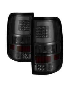 xTune 04-08 Ford F150 Styleside V3 LED Tail Lights - Smoke (ALT-ON-FF15004G3LB-LBLED-SM) - 9040825