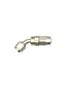 DeatschWerks 6AN Female Swivel 45-Degree Hose End CPE - 6-02-0802