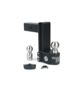 Weigh Safe 8in Drop Hitch w/Built-in Scale & 2.5in Shank (10K/22K GTWR) - Steel - SWS8-2.5