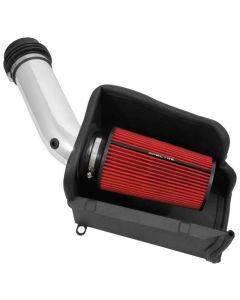 Spectre 94-97 Ford SD 7.3L DSL Air Intake Kit - Polished w/Red Filter - 9059