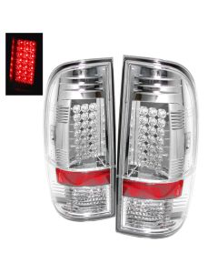 Spyder Ford Super Duty 08-15 LED Tail Lights Chrome ALT-YD-FS07-LED-C - 5003904