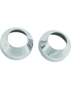 Bikers Choice 84-17 41MM Wide Glide Chrome Fork Boot Covers Pr - 493150