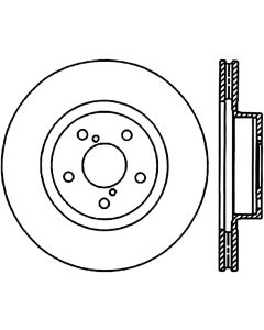 Stoptech 98-02/02 Subaru Forester/98-10 Impreza CRYO Rotor - 120.47012CRY