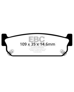EBC 93-97 Infiniti J30 3.0 Ultimax2 Rear Brake Pads - UD588